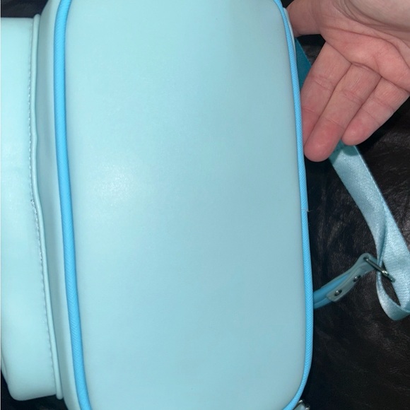 Loungefly Light Blue Drippy Sprinkles Mini Backpack with Matching Bow Wallet - Picture 6 of 6